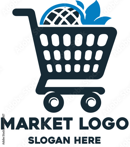 market logo illustration