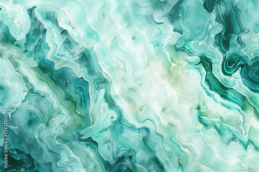 Abstract Marble Texture in Shades of Teal and White Abstract Marble Texture in Shades of Teal and White