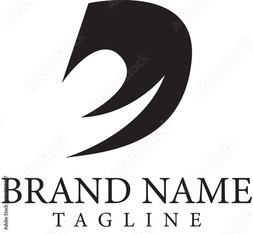 Letter D logo Company