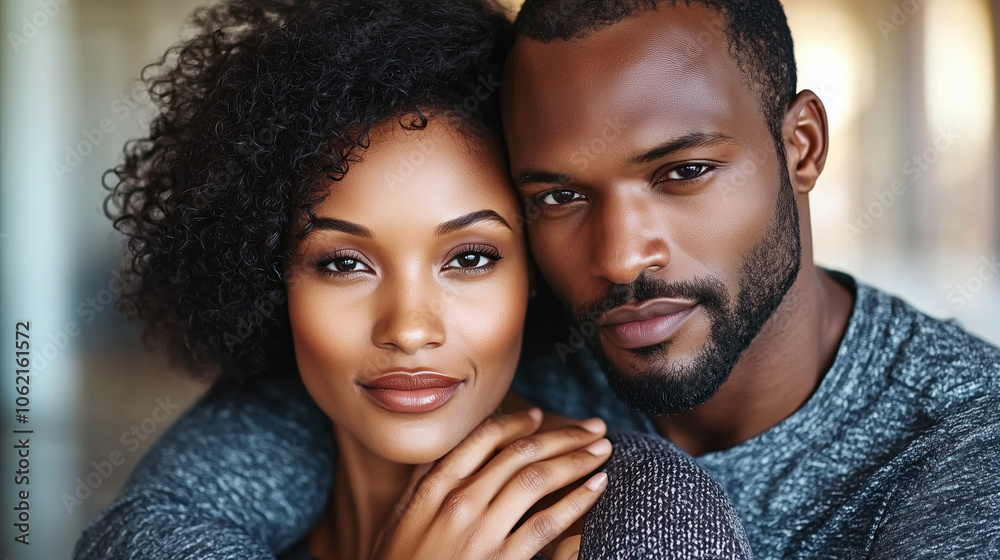 Caring Woman Supporting Husband During Retirement Planning Caring Woman Supporting Husband During Retirement Planning