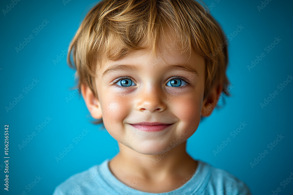 portrait of an white little boy with a smile portrait of an white little boy with a smile