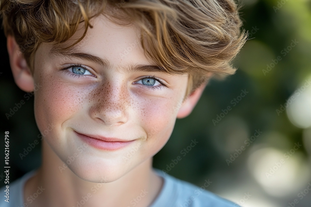 Portrait of smiling white cute teenage boy Portrait of smiling white cute teenage boy