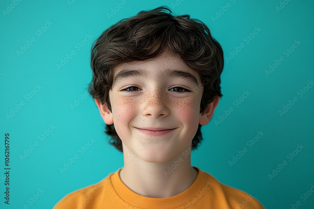 Portrait of smiling white cute teenage boy Portrait of smiling white cute teenage boy