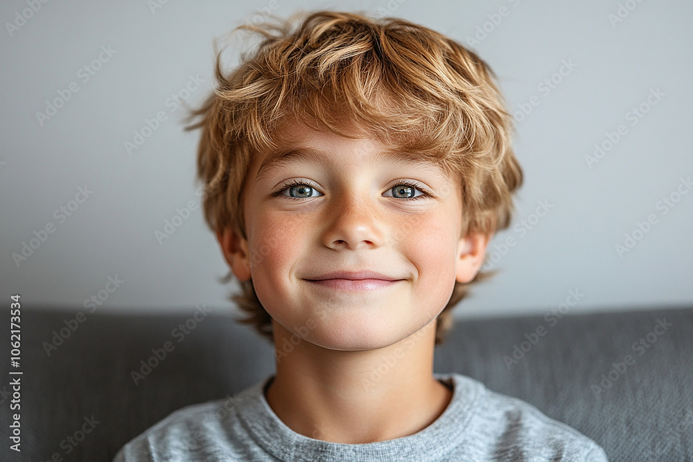 portrait of an white little boy with a smile portrait of an white little boy with a smile