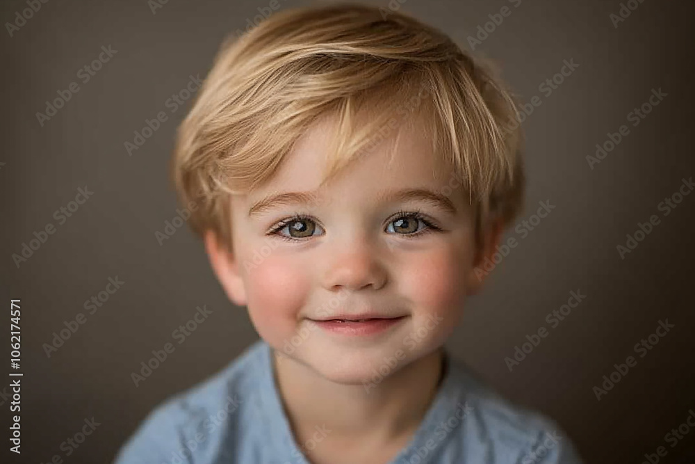 portrait of an white little boy with a smile portrait of an white little boy with a smile