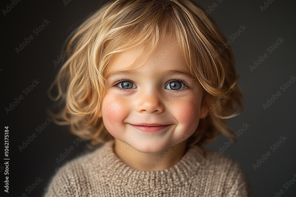 portrait of an white little boy with a smile portrait of an white little boy with a smile