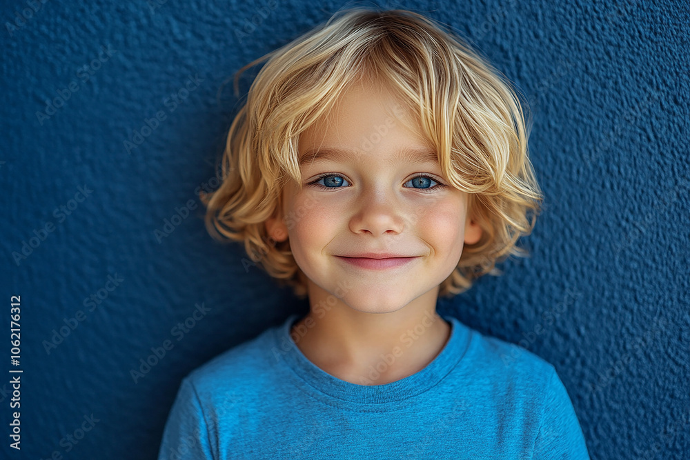 portrait of an white little boy with a smile portrait of an white little boy with a smile