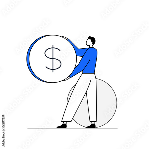 Finance and Investment Concept Illustration