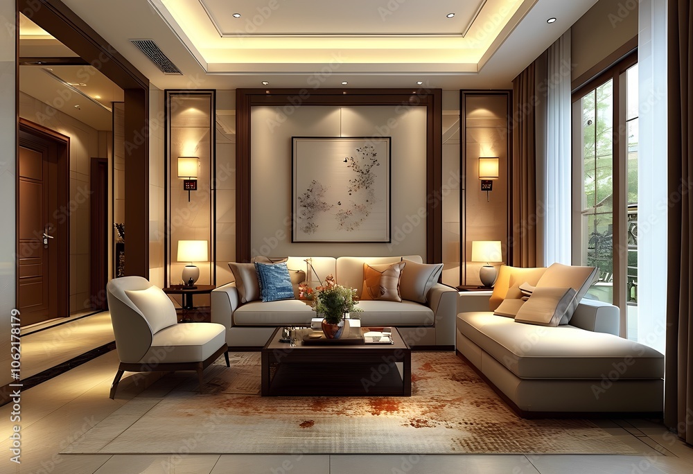 Fototapeta premium townhouse