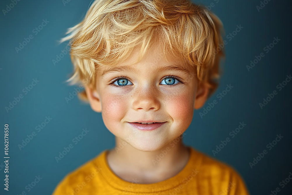 portrait of an white little boy with a smile portrait of an white little boy with a smile
