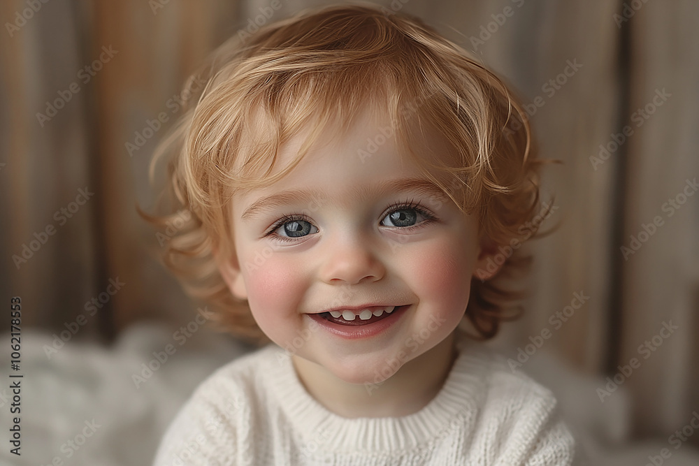 portrait of an white little boy with a smile portrait of an white little boy with a smile