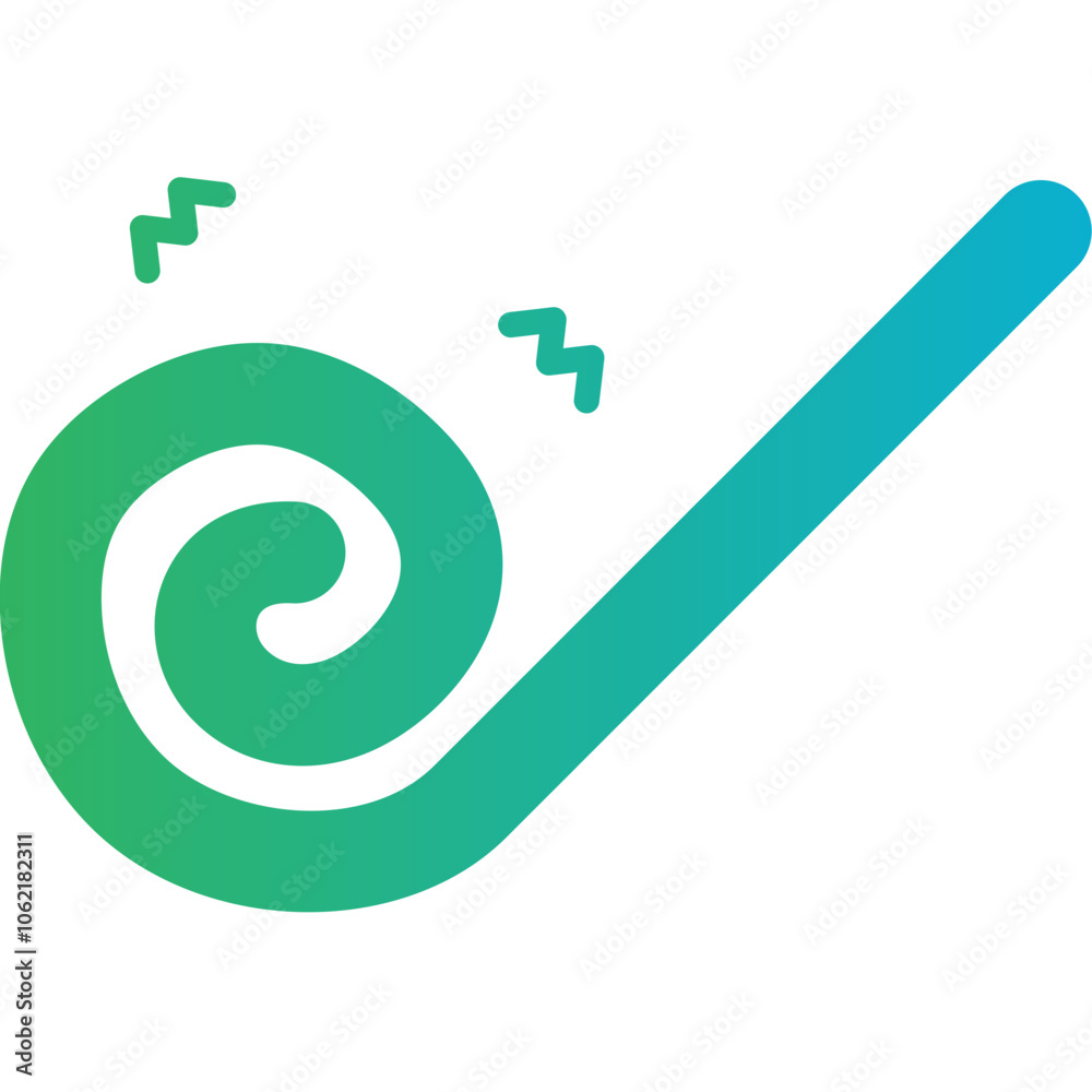 Happy birthday single vector icon Happy birthday single vector icon