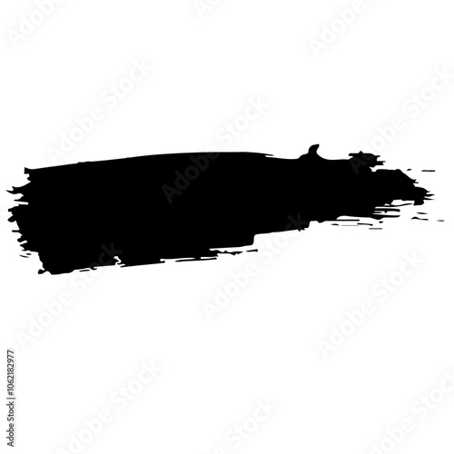 和風素材　筆で描かれた線のイラストセット　ベクター