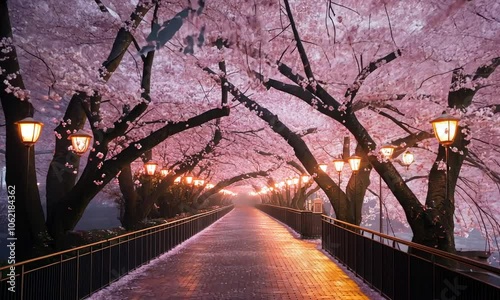 Cherry Blossom Tunnel