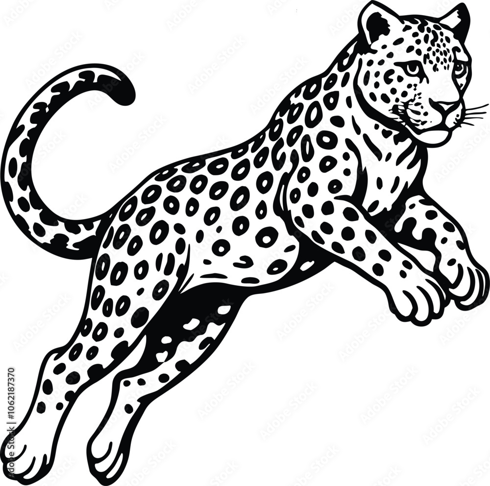 snow leopard jump on white background snow leopard jump on white background