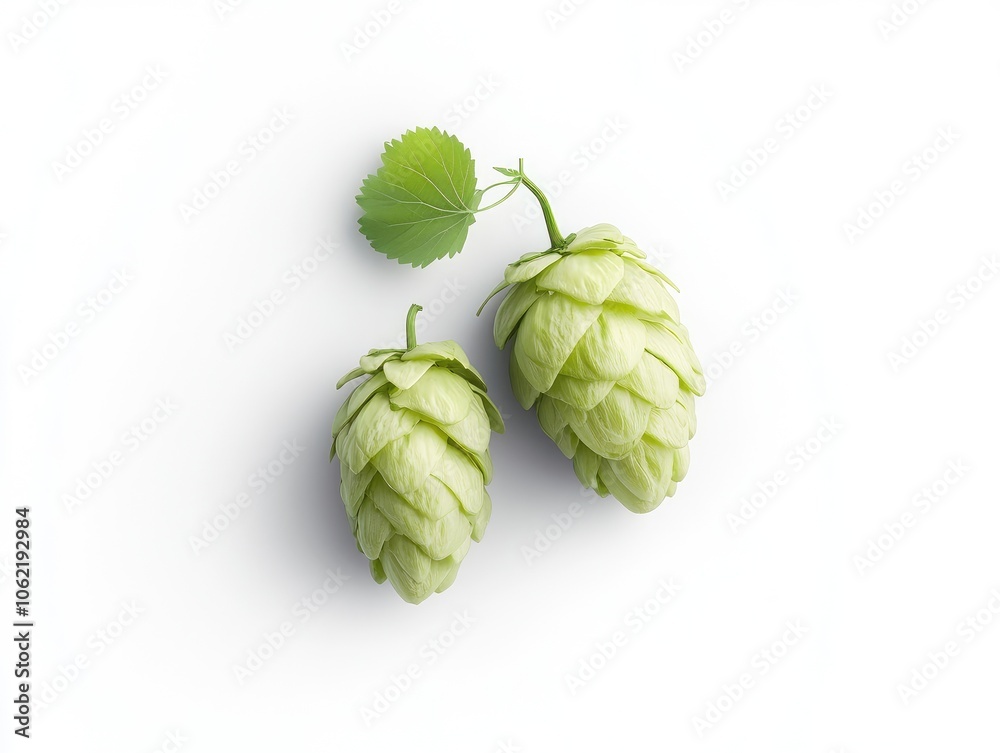 hop isolated on white