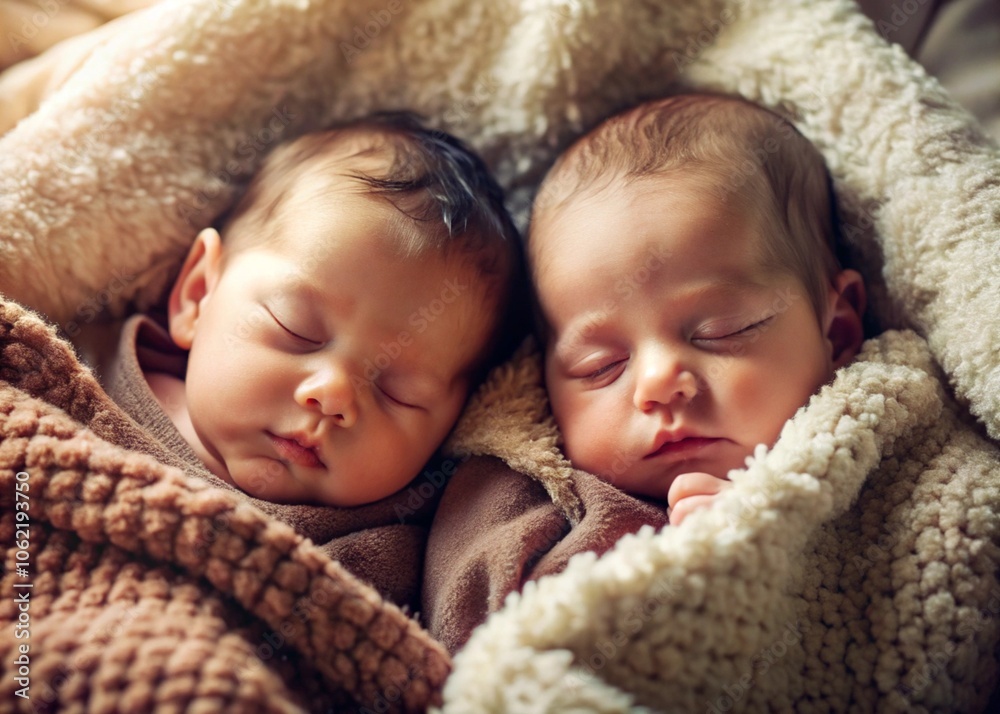 twins baby sleeping peacefully generative ai twins baby sleeping peacefully generative ai