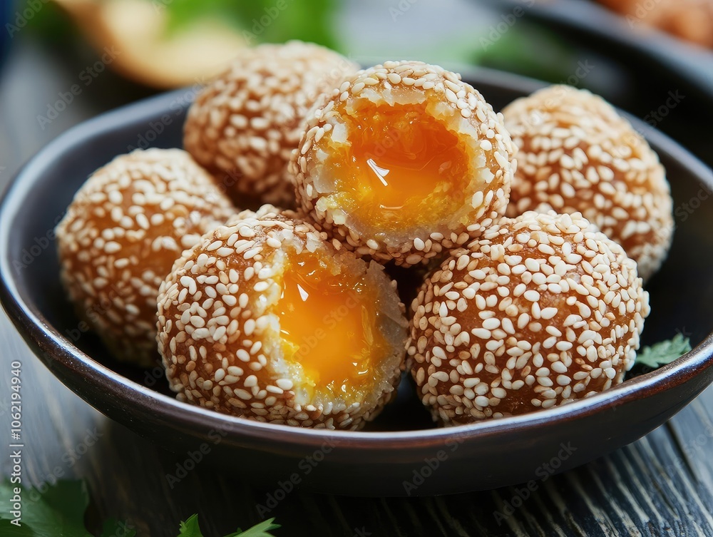 thai dessert with coconut