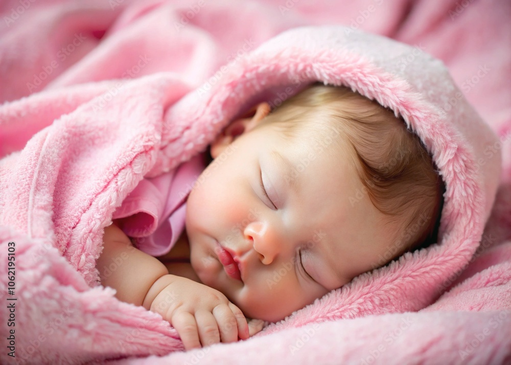 newborn baby sleeping peacefully generative ai newborn baby sleeping peacefully generative ai