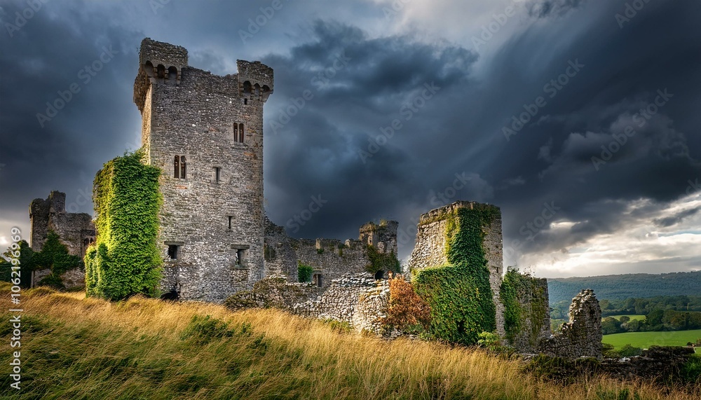ruins of castle ruins of castle