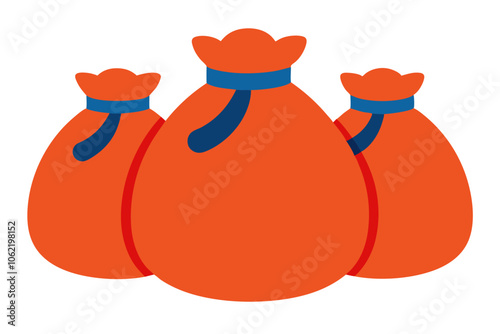 Boxing Speed Bags-Heavy Bags | isolated vector illustration on white background