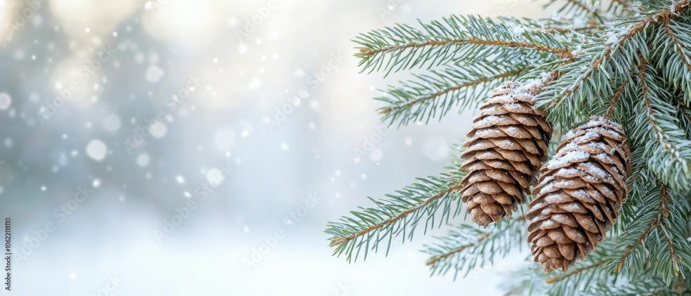 DIY tree toppers adorned with natural elements like pine cones, earthy tones, tranquil mood, snowy outdoor backdrop DIY tree toppers adorned with natural elements like pine cones, earthy tones, tranquil mood, snowy outdoor backdrop