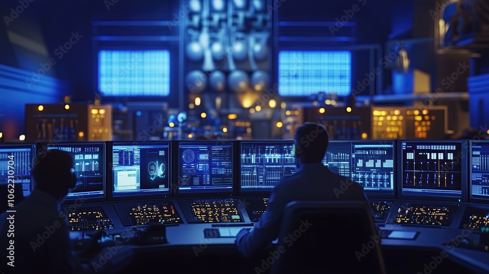 Control Room Operations advanced nuclear facility control room, nuclear energetics Control Room Operations advanced nuclear facility control room, nuclear energetics