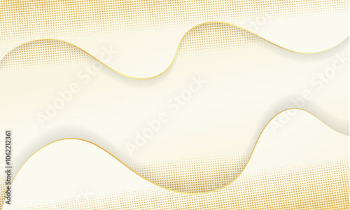 white minimalist background and luxury gold lines	
