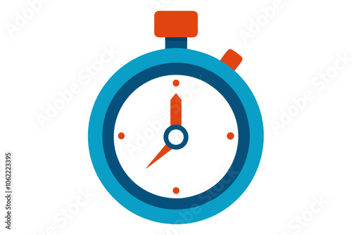 Stopwatch | isolated vector illustration on white background