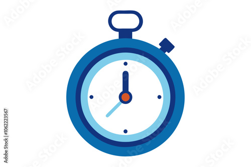 Stopwatch | isolated vector illustration on white background