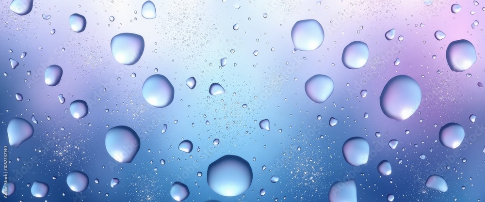 A blue background with many small drops of water. The drops are scattered all over the background, creating a sense of movement and fluidity. The image conveys a feeling of calmness and tranquility A blue background with many small drops of water. The drops are scattered all over the background, creating a sense of movement and fluidity. The image conveys a feeling of calmness and tranquility