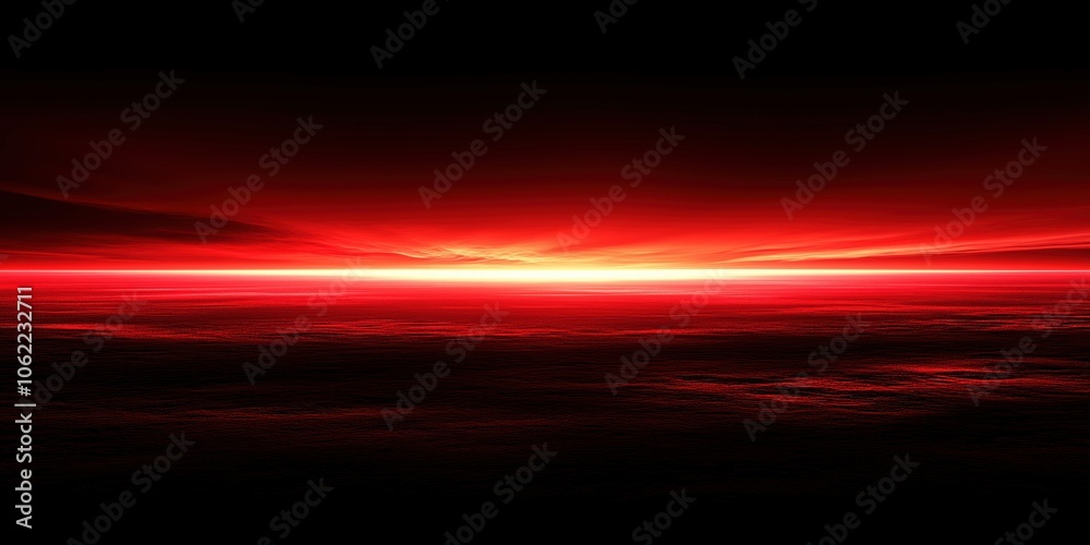 Dark and vibrant red glow over a textured black surface Dark and vibrant red glow over a textured black surface