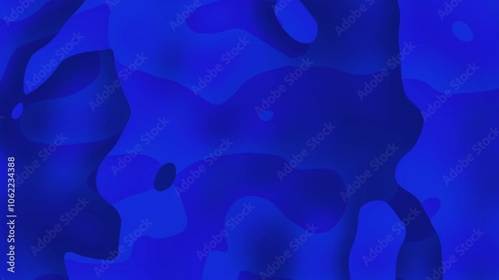 Abstract Liquid Dark Blue Background Animation Loop Abstract Liquid Dark Blue Background Animation Loop