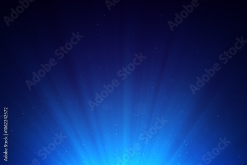 Heavenly Light Rays and Shine Background.