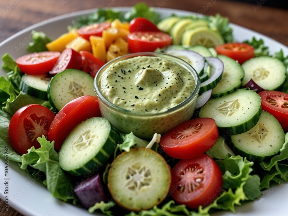 fresh vegetable salad fresh vegetable salad