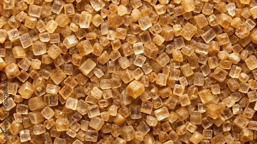 Brown sugar cubes texture background for culinary and packaging design Brown sugar cubes texture background for culinary and packaging design