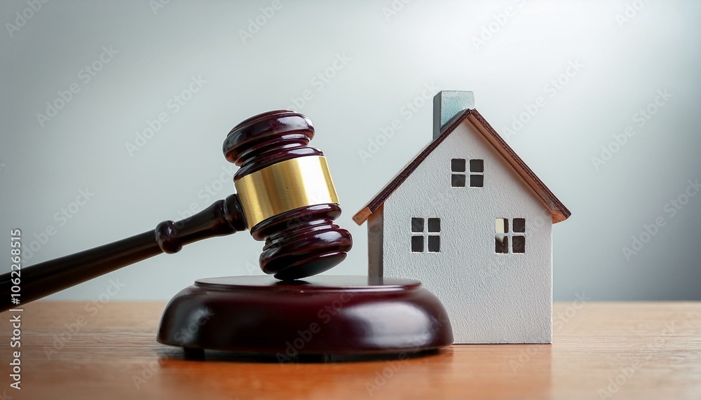 Obraz premium Property Dispute