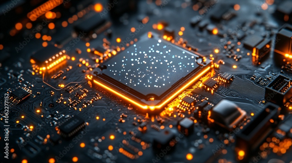 High-End Graphics Card Close-Up: A Glimpse into Powerful Performance High-End Graphics Card Close-Up: A Glimpse into Powerful Performance