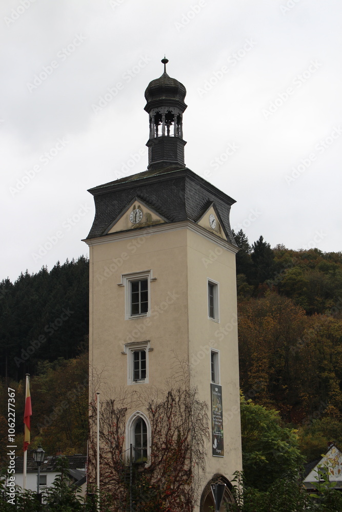 tower of a church tower of a church