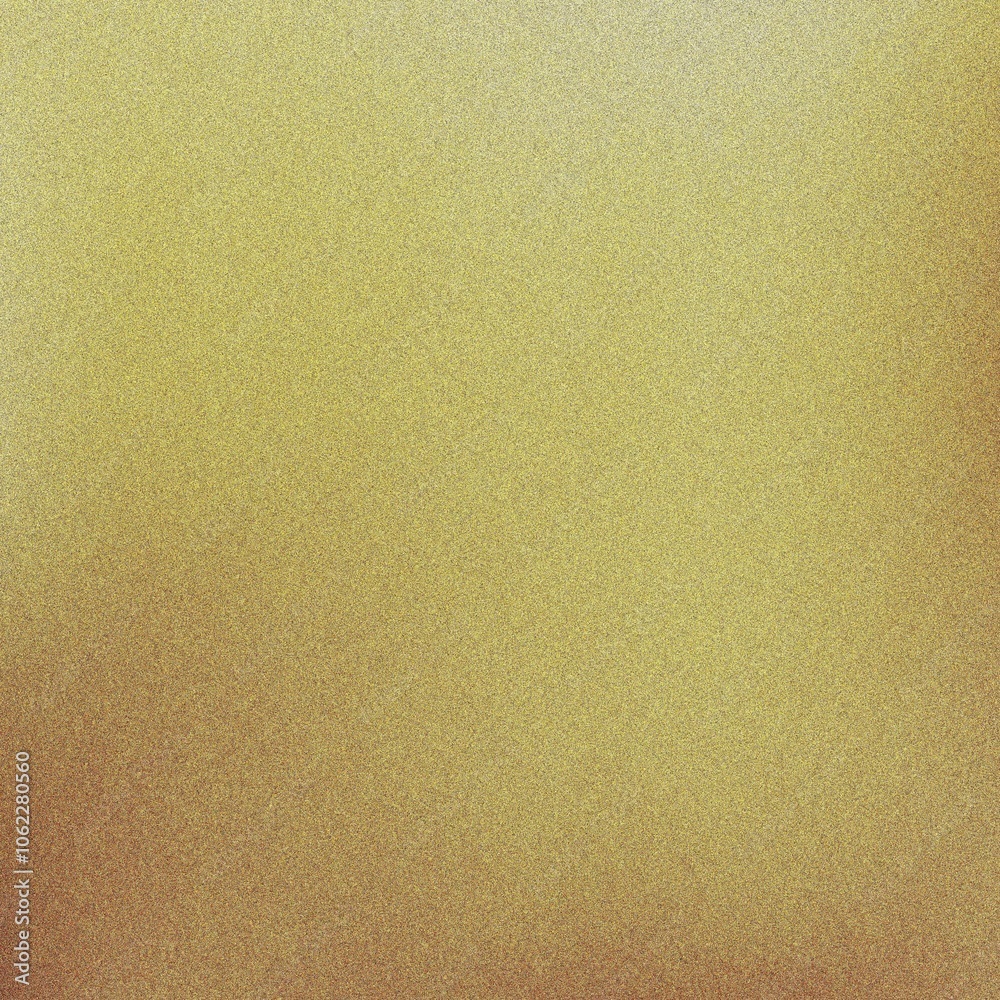 Obraz premium Golden grain gradient background. Noise abstract