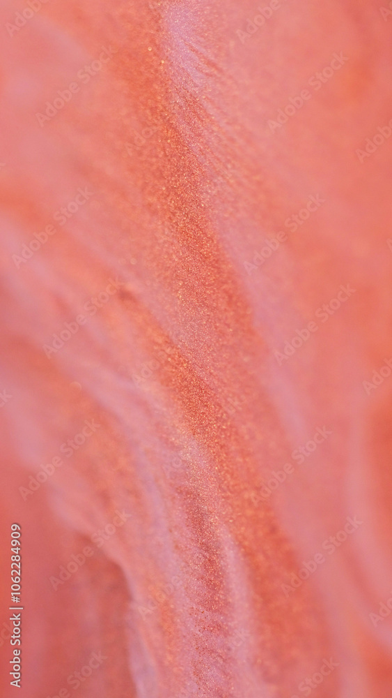 Water glitter mix. Limestone paint. Defocused red white color bright sand particles texture fluid wave on abstract art background. Water glitter mix. Limestone paint. Defocused red white color bright sand particles texture fluid wave on abstract art background.