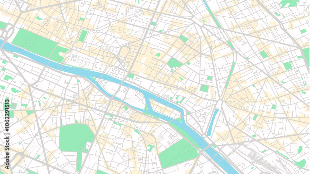 Paris city map Paris city map