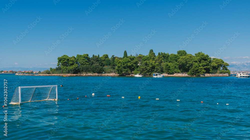 Kali on Ugljan island turquoise sea, Ugljan Island, Preko, Dalmatia, Croatia Kali on Ugljan island turquoise sea, Ugljan Island, Preko, Dalmatia, Croatia