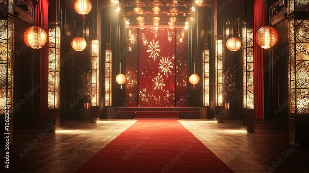 custom made wallpaper toronto digitalNew Year corporate team awards ceremony backdrop