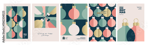 Merry Christmas and Happy New Year. Eye catching design vector illustrations for greeting card, party invitation card, website banner, social media banner, marketing material.