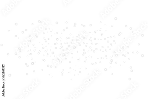 Silver glitter dust particles isolated on transparent background. Random light particles. White stardust shine glow. Magic glowing light dust, Luxury holiday decoration design elements, PNG
