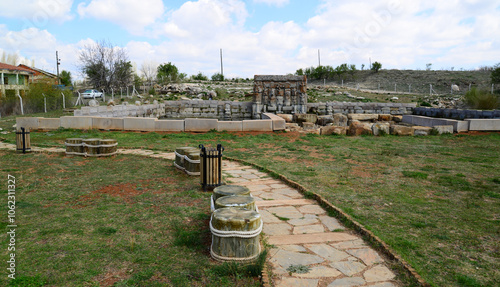 Eflatunpinari, located in Beysehir, Konya, Turkey, is a Water monument built during the Hittite period.
