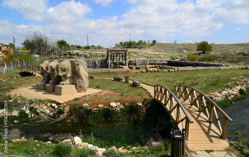 Eflatunpinari, located in Beysehir, Konya, Turkey, is a Water monument built during the Hittite period.
 photo