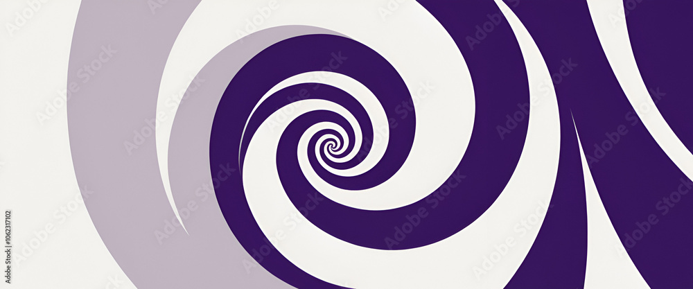 An abstract illustration of a purple spiral with a subtle gradient, ideal for projects that require a modern and visually appealing design. An abstract illustration of a purple spiral with a subtle gradient, ideal for projects that require a modern and visually appealing design.