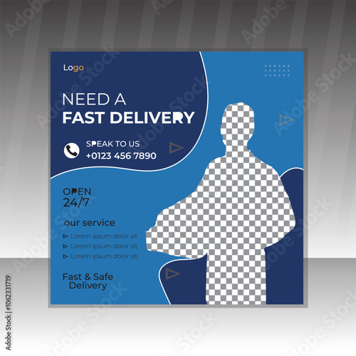 Fast Delivery Social Media Post Design